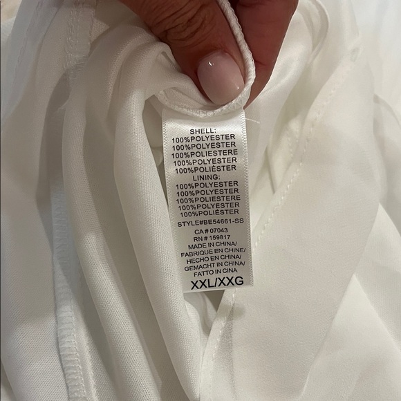 Altar'd State White Puff Sleeve Mini Dress - Picture 10 of 12